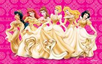 Disney barns matta med prinsessor